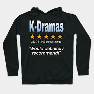 K-Dramas 5 star review - would recommend Hoodie